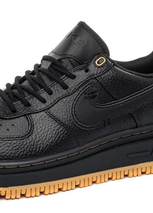 Nike air force 1 low luxe black2 фото