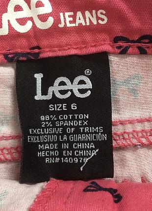 Шорты бермуды для девочки lee 8