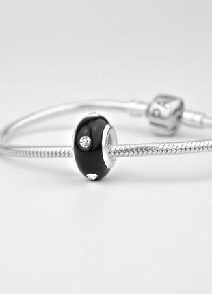 Шарм  муранское стекло бусина_25