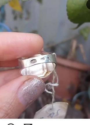 Новый серебряный советский перстень ( печатка)4 фото