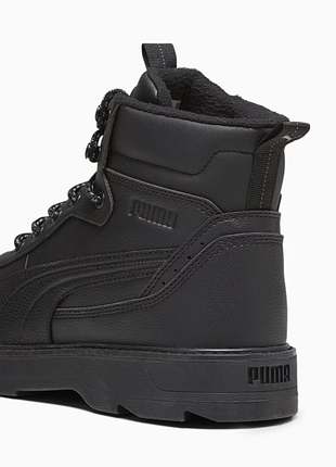 Чорні чоловічі зимові черевики  puma desierto v3 boots нові ботинки оригінал сша2 фото