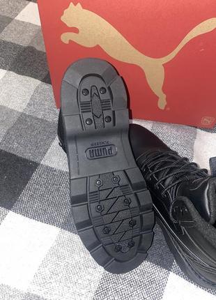 Черные мужские зимние ботинки puma desierto v3 boots новые оригинал сша9 фото