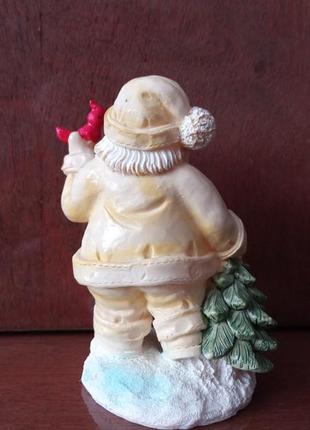 Санта клаус керамика сувенир статуэтка винтаж европа коллекционирования