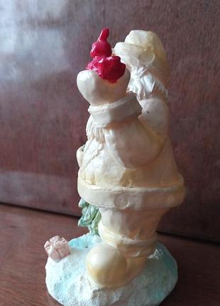 Санта клаус керамика сувенир статуэтка винтаж европа коллекционирования