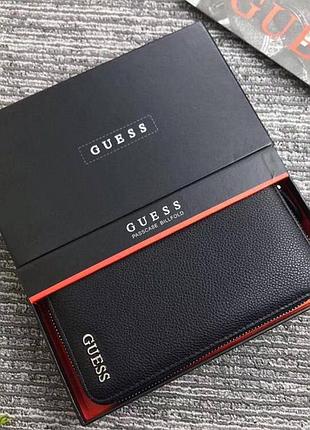 Новинка‼️
чоловічий шкіряний гаманець на блискавці guess