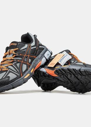 Asics gel kahana 8 black orange, кросівки асікс чоловічі демісезонні, кросовки мужские асикс1 фото