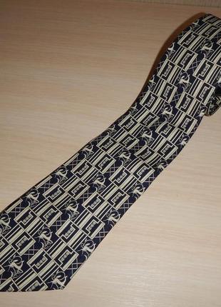 Стильный шелковый галстук lanvin paris2 фото