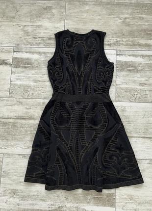 Sandro paris женское платье бутыля черное оригинал размер 2 m4 фото