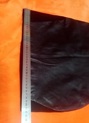 Черная мини юбка эко кожа обмен6 фото