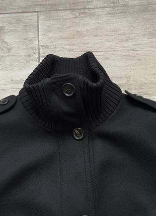 Burberry london женское пальто куртка шерстяная черное оригинал барбери2 фото