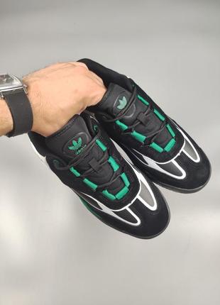 Adidas niteball 2 black green4 фото