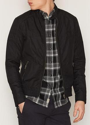 Комфортная демисезонная куртка на молнии модного бренда из данных jack & jones