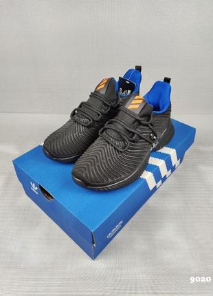 Adidas alphabounce instinct black&amp;blue2 фото