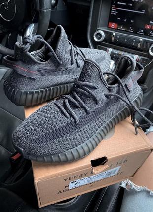 Рефлективные кроссовки adidas yeezy 350 black reflective кросівки10 фото