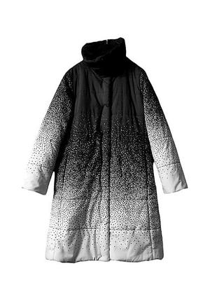 Пальто пуховик на синтепоне marimekko зимнее пальто женское marimekko mika piirainen стеганое пальто1 фото
