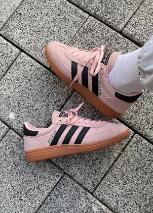 Adidas spezial pink black, кросівки жіночі адідас, кроссовки адидас женские демисезонные