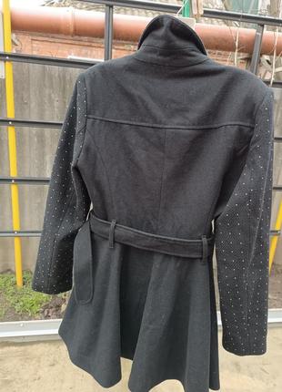 Пальто, женское пальто, демисезонное пальто,черное пальто,короткое пальто5 фото