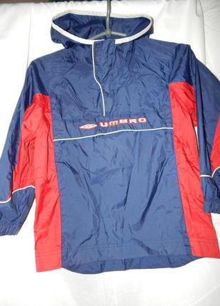 Дощовик на хлопчика umbro в синьомук та червоному кольорі