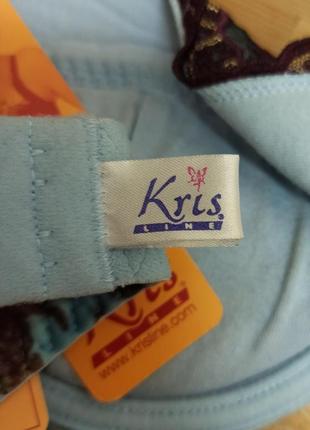 Kris комплект жіночої білизни блакитно фіолетовий  польща10 фото