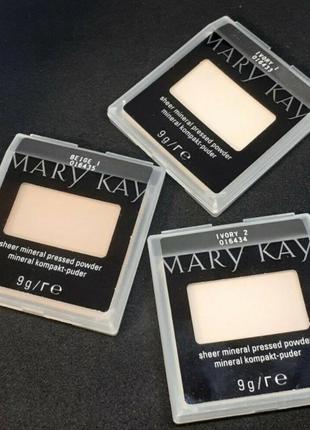 Компактна мінеральна пудра mary kay