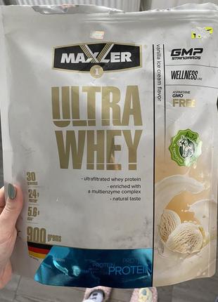 Натуральний сироватковий протеїн ultra whey maxler