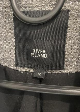 River island блейзер zara жакет пиджак удлиненный серый серебристый оригинал размер 38 м в наличии стильный демисезонный весна лето осень зима3 фото