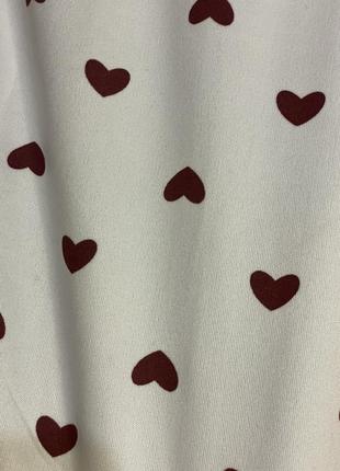 Пижама с красными сердечками3 фото