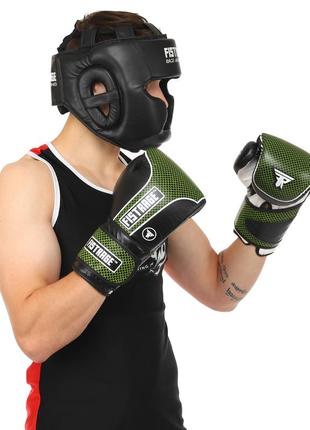 Перчатки боксерские fistrage 💣10-14 унций цвета в ассортименте