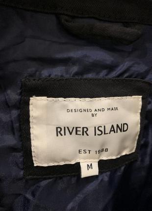 Куртка бомбер river island чорна базова6 фото