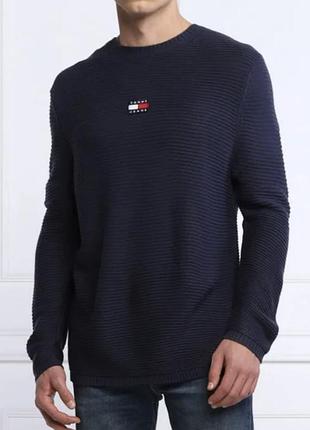 Свитер джемпер tommy Regular hilfiger синий свитшот