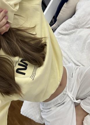 Базовый желтый свитшот h&m 💛