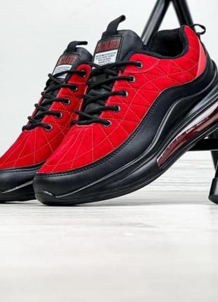 Чоловічі кросівки демісезонні в стилі айр макс 720 червоні весна/літо/осінь