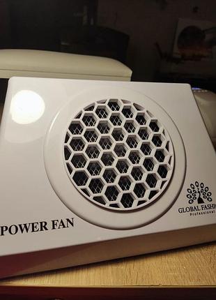 Витяжка для манікюру global fashion power fan (мочність 100 w)