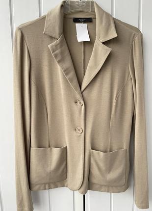 Шикарный трикотажный пиджак max mara6 фото