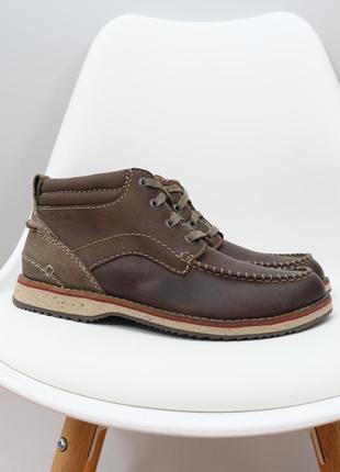 Шкіряні черевики clarks оригінал розмір 42 (26.5 см)1 фото