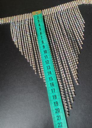 Чокер колье ожерелье кристаллы аб8 фото