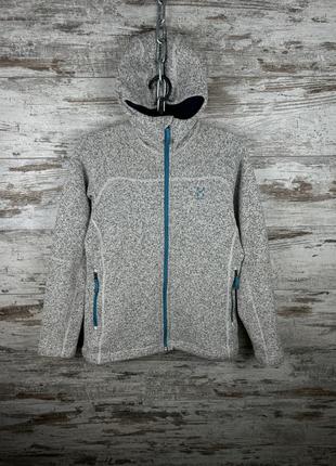 Женская флисовая кофта haglofs толстовка худи rab arcteryx mammut marmot patagonia norrona berghaus the north face
