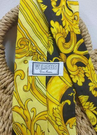 Versus gianni versace винтажный шелковых галстук галстук оригинал 100% шелк италия3 фото