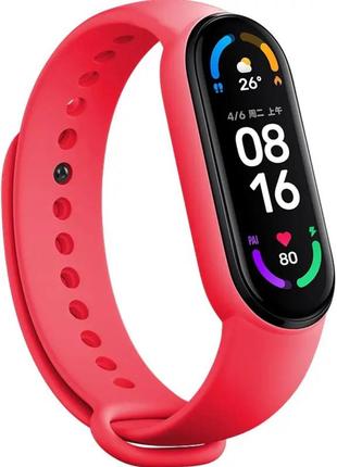 Smart band 7 (красный ремешок)