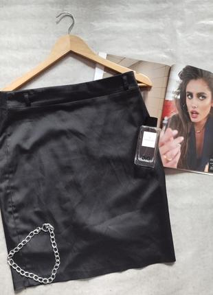 Женская классическая  юбка  в полоску wan heel