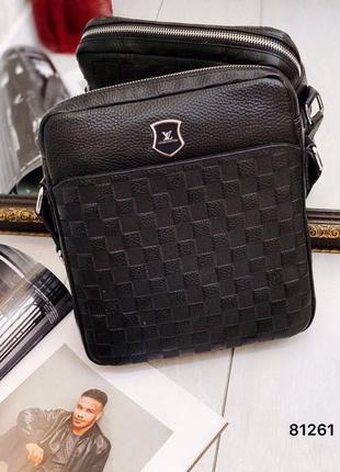 Сумка чоловіча натуральна шкіра бренд