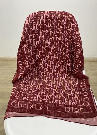 Платок шарф christian dior2 фото