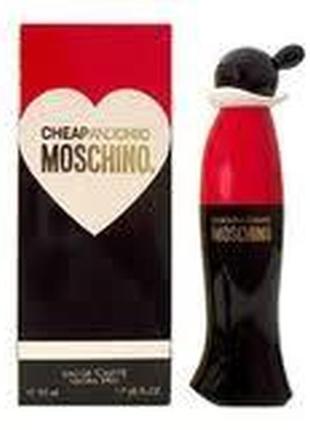 Moschino cheap and chic набір (туалетна вода 50 мл + лосьйон для тіла 100 мл + гель для душу 100 мл)
