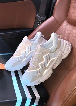 Кросівки adidas ozweego white кроссовки