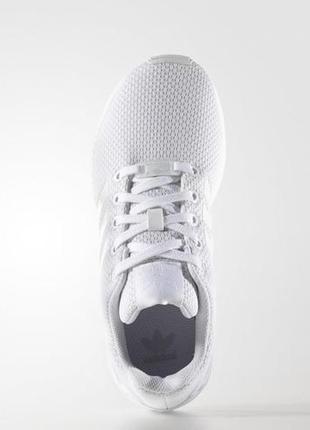 Кроссовки adidas zx flux kids white5 фото