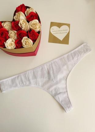 Новые кружевные трусики стринги 💙💛 сток
