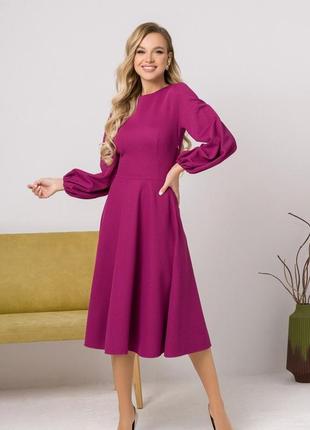 Платье для женщин цвет малиновый размер xl fi_001026