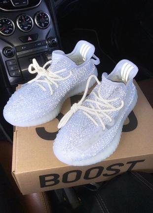 Кросівки yeezy boost 350 v2 static all reflective кроссовки