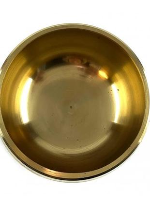 Чаша поющая бронзовая (d 10,5 * h 6 см)2 фото