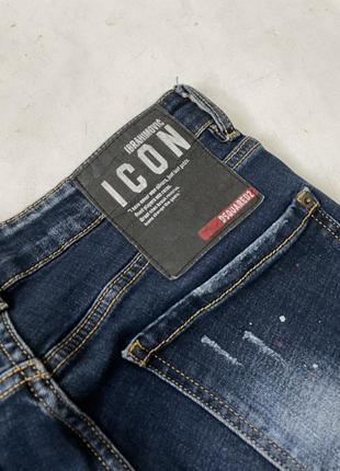 Dsquared2 icon ibrahimovic  pants чоловічі джинси7 фото